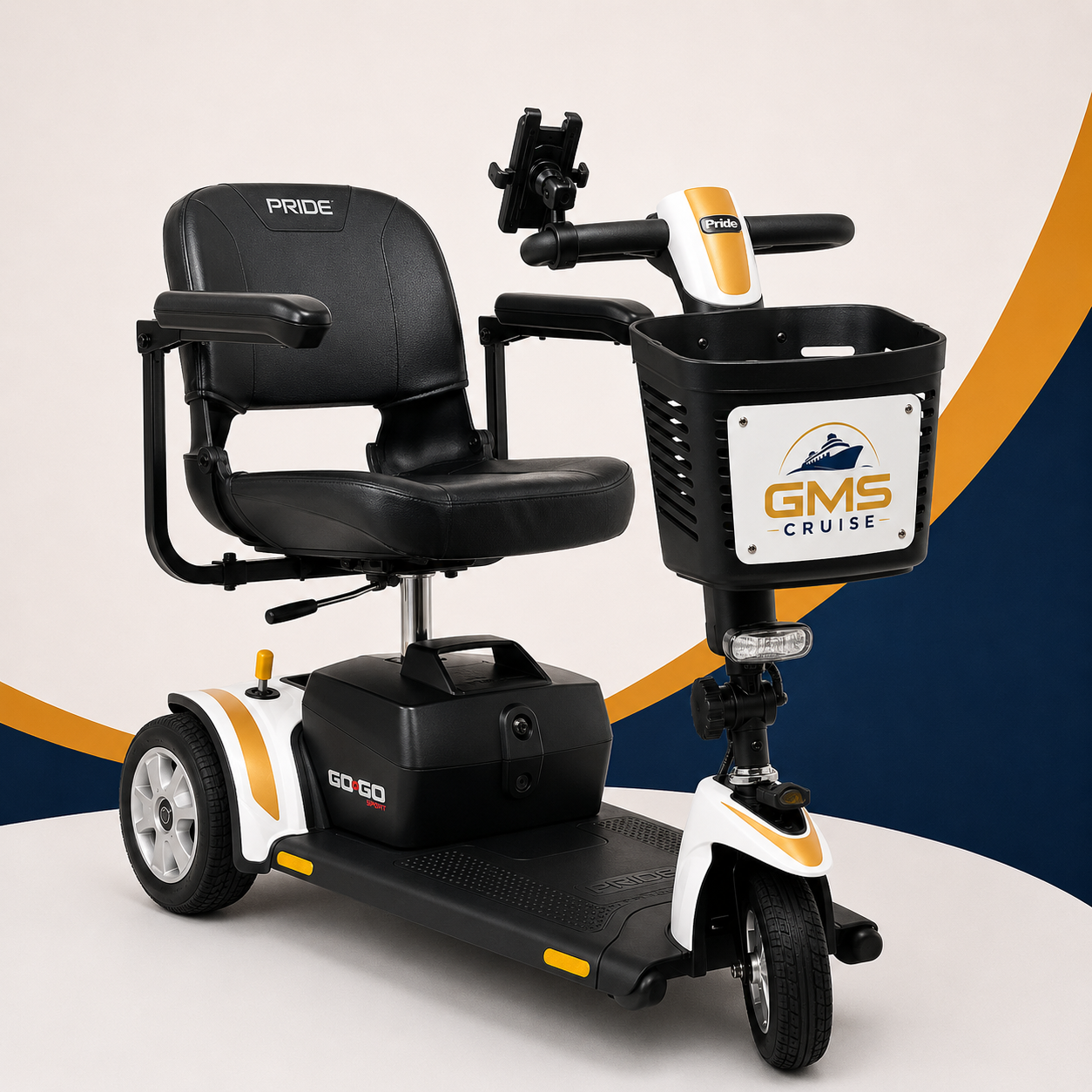 Go-Go® 3-Wheel Mobility Scooter Rental | Cruise Approved | Port Canavera