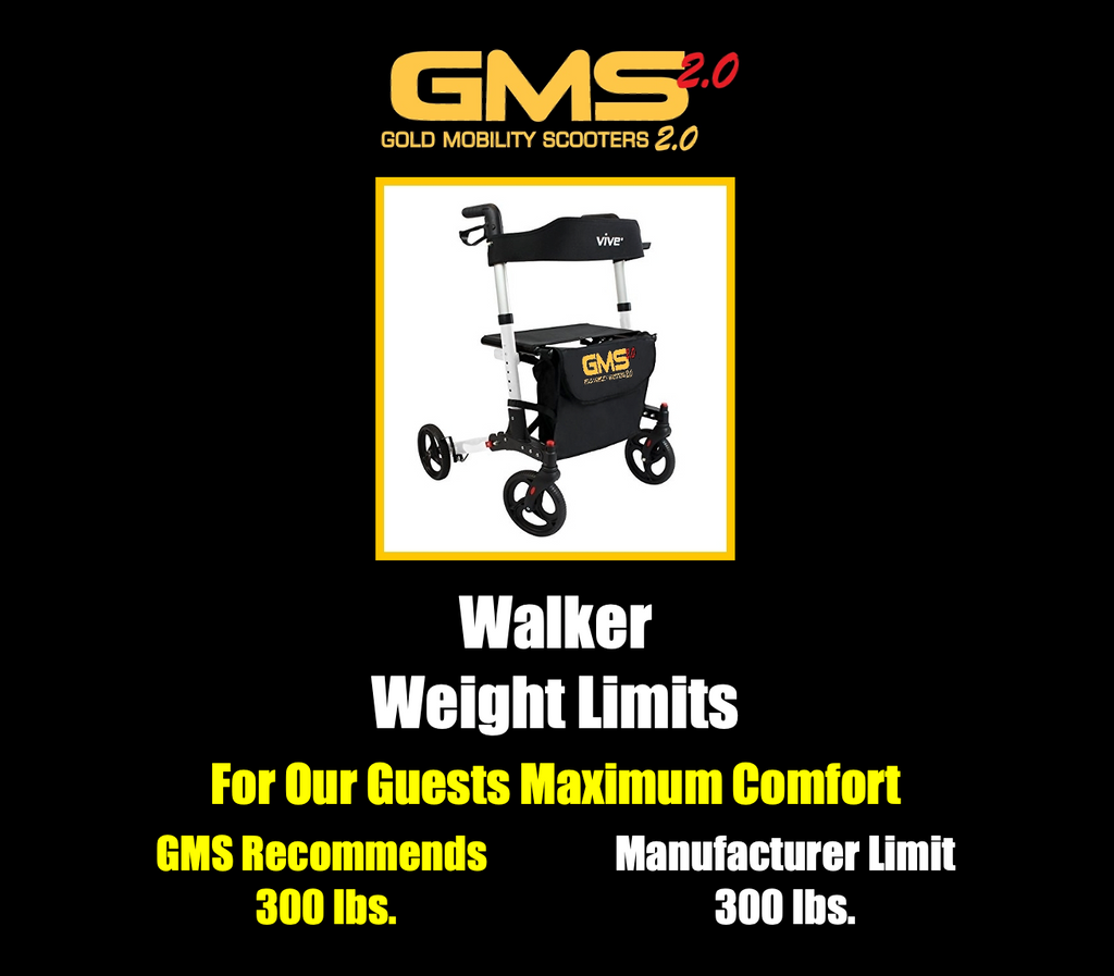 Vive® Premium Walker Rental | Cruise Approved | Port Canaveral Approved